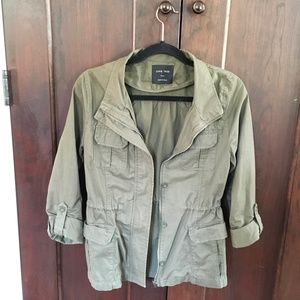 Small Army Green Lightweight Jacket